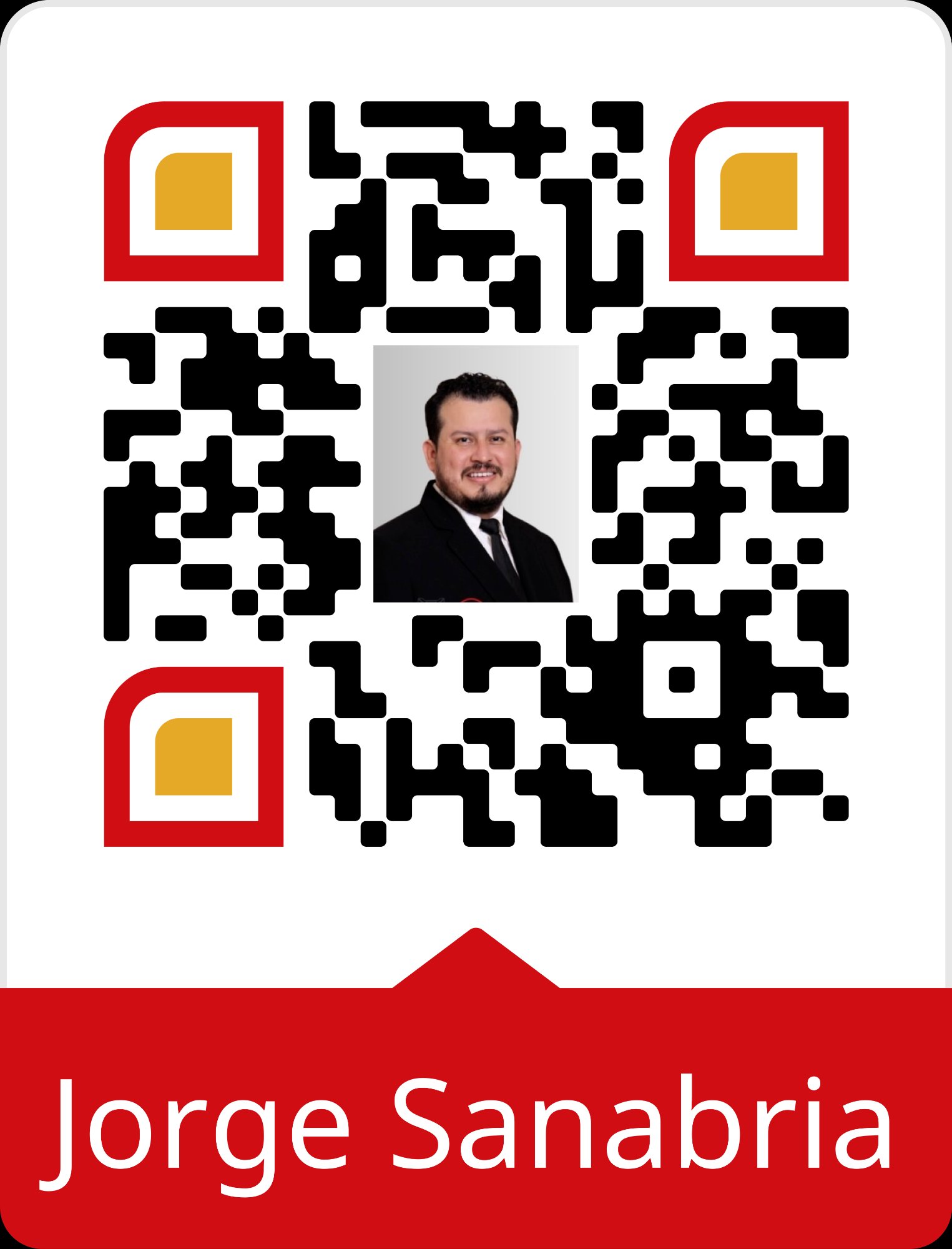 QR code for Jorge Sanabria, Taiwan contact